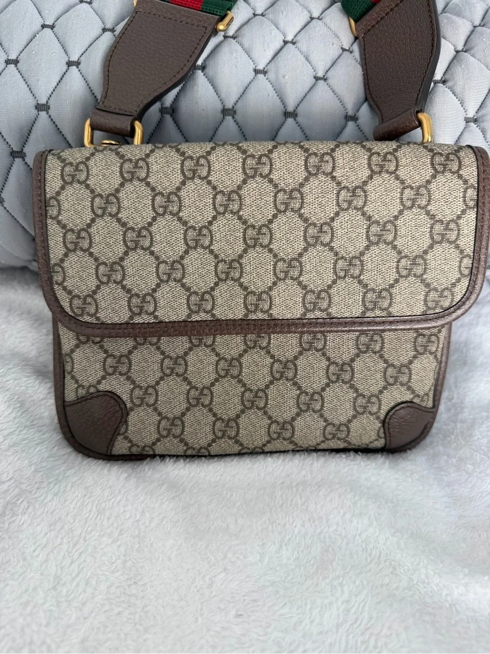 Gucci Neo Vintage GG Supreme Messenger Bag - w/ LegitApp COA